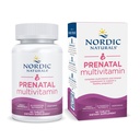 Nordic Naturals Prenatal Multivitamin dla kobiet - Codzienne wegetariańskie witaminy prenatalne - 22 Podstawowe składniki odżywcze, W tym B6, Folate i Żelazo - 60 Tabletki - 30 Służenia