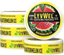 LyvWel 225mg Kofeina Pouches Energetyka - Arbuz Lód 5- Pack (75 Pouches) - Odświeżanie Energia i Focus - Wzmocniony gwarancyjny czysty Boost do treningu i grind
