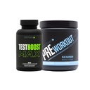 Sculpt Nation by V Shred Test Boost Max and Pre Workout Blue Malina w proszku