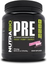 NutraBio PRE Workout Proszek - Stara formuła - Trwała energia, Mental Focus, Endurance - Beta Alanina, Kreatyna, Kofeina, Elektrolity - 20 Służenia - Candy Dragonfruit