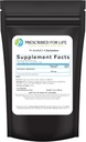 Przepisany do dożywotniego N Acetylo L proszek glutaminowy, czysty L glutamina Acids Supplement (12oz / 340g)