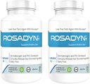 Rosacea Skin Care Supplement for Redness of Face, Eye and Nose Agregable 124; Cele Root Przyczyna objawów