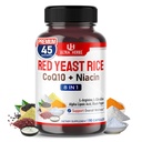 Ultra Red Yeast Rice CoQ10 - Promocja Ogólnego Zdrowia z Niacyną, L- Argininą, L- Citrulina (90 Liczba (Opakowanie po 1))