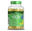 Walgreens (wcześniej Finest Nutrition) Half- The- Rozmiar oleju rybnego 1200 mg Softgels 200.0ea