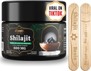 Sennasi 600 MG Shilajit Resin - Shilajit Suplement z kwasem Fulvic & 85 + Minerały śladowe dla energii, odporność, moc mózgu, 30 Grams