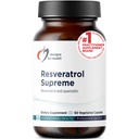 Designs for Health Resveratrol Supreme - Trans Resveratrol from Japanese Knotweed + Quercetin - Healthy Aging + Cardival Supplement Supplement, Non-GMO (60 kapsułki)