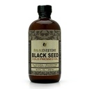 Czysty i zimny olej z nasion czarny - 8 oz Butelka szklana - NON-GMO i Wegan - Nigella Sativa -Hexane Free - Halal Certified - Niefiltrowany, Ciemny i Potent - Naturalne Źródło Nigellone i Thymoquinone