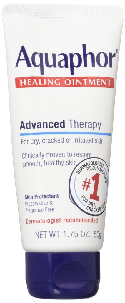 Aquaphor Healing Skin Ointment Zaawansowana terapia, 1.75 oz (Opakowanie po 3)
