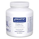 Pure Encapsulations Ester-C & Flavonoids - Vitamin C Supplement for Antioxidants - Immune & Vascular Support* with Calcium & Rutin - Gentle on Digestion - Vegan & Non-GMO - 180 Capsules