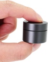 Przenośny Codzienny Pill Case, Ciężkie Duty Aluminium Alloy Round Pill Box, Wodoodporny Travel Pill Organizator, Pocket Purse Medicine Witamina Holder EDC Kontener na zewnątrz Camping Praca