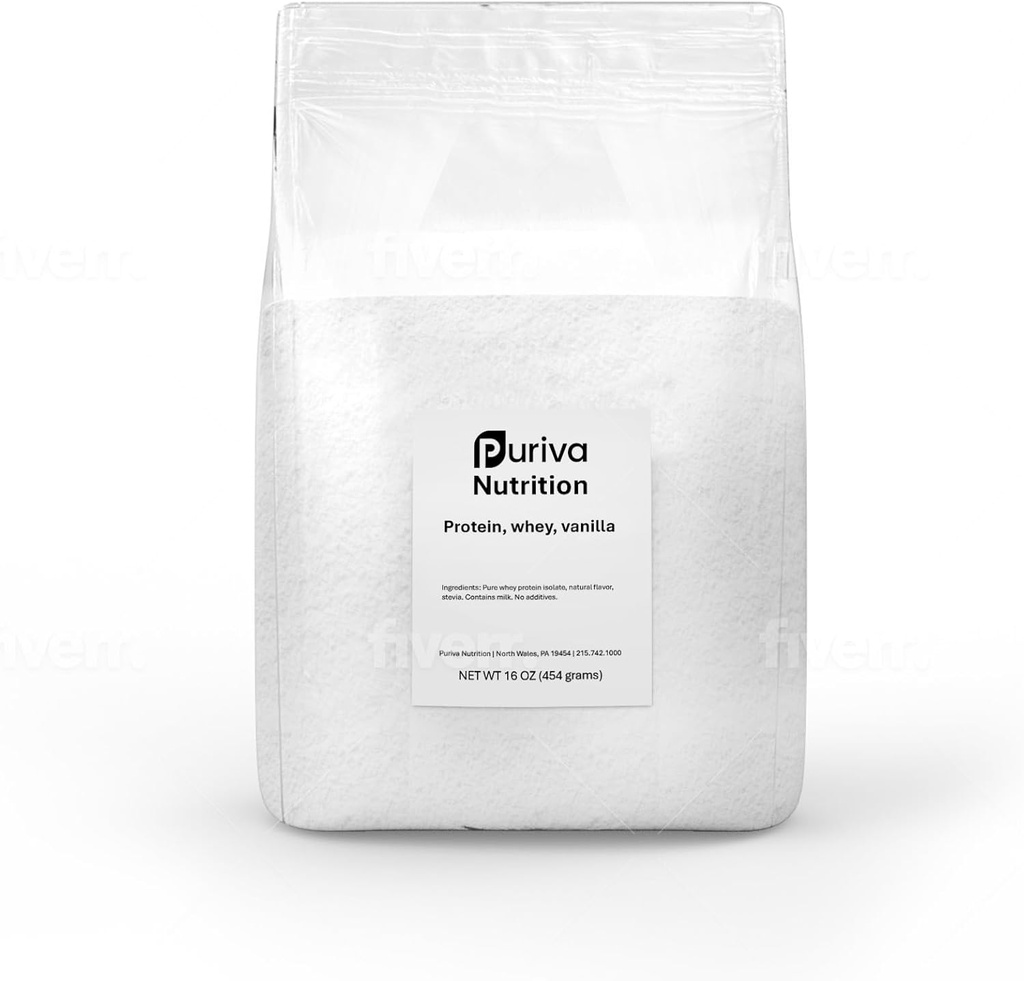 Proszek do protein, Izolat białka serwatki, Wanilia, 1 funt