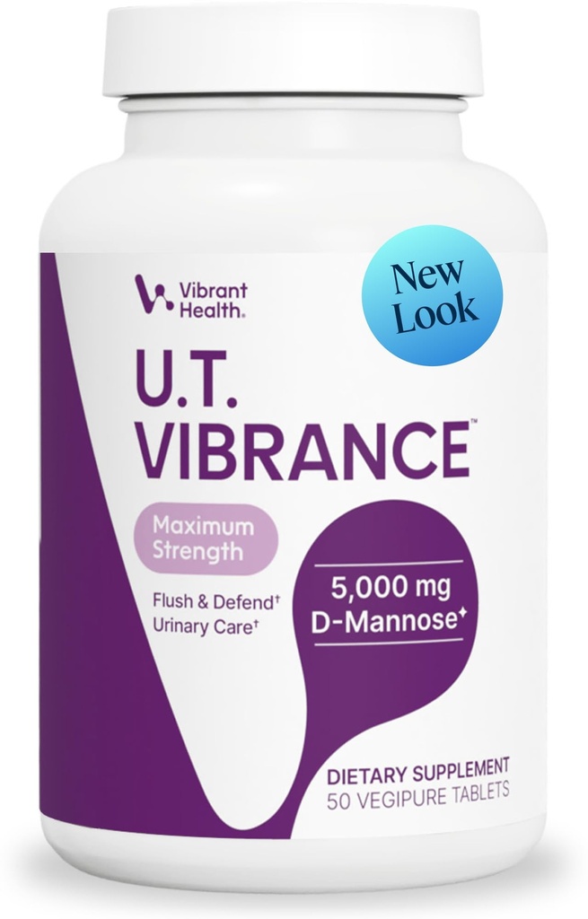 Vibrant Health, U.T. Vibrance, Crisis Intervention for Urnary Tract Health, 50 Tablets