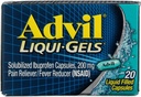 Advil Pain Reliever / Fever Reducer Liqui- żele 20 CP - Kup opakowania i zapisać (Opakowanie 2)