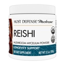 Defense Host Reishi Powder - Grzyb Mycelium Powder - Heart & Immune Health Supplement - Mushroom Supplement to Supplement to Support Energy & Vitality - Aids Total Well- Being - 3.5 oz (66 Servings) *