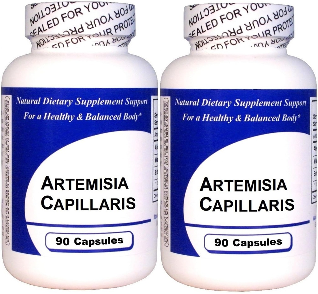 Artemisia Capillaris (90 kapsułek) - skoncentrowany ekstrakt ziołowy - suplement diety - 2 opakowania