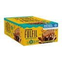 FULFIL Protein Snack Bary, Czekolada Salted Karmel Flavored, Gluten Free z 15 g białka, spiżarnia Staples, 12 Hrabia