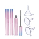 3 Kawałki 7 ml Luksusowe Rury wielokrotnego użytku Puste Mascara z różowe różowe butelki pojemnik na olej Eyelash wzrostu Mascara z pędzlem i 3 jądra Strona główna i podróż Użyj różowy gradient