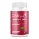 Celebrate Vitamins CelebrateONE 45 Chewables, 45 mg Żelazo - Raz dziennie Dariatryczna Multiwitamina, Witaminy i Minerały - Gastric Bypass & Sleeve Gastrektomia Suplement - Cherry (30 tabletek)
