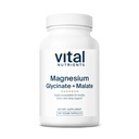 Vital Nutrigents Magnezu Glycinate + Malate 124; 120mg Vegan Magnezu Suplement dla Kobiet i Mężczyzn 124; Mięśnie, Serce, Podtrzymywanie Kości * Bilans 124; Promotes Relaxation Budapest 124; Gluten, Dairy i Soy Free 124; 100 Kapsułki