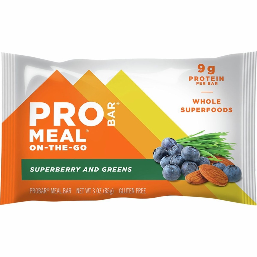 Probar Meal Bar - 12- Pack Superberry & Zielone, jeden rozmiar