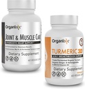 Organixx Kurkumina Turmerowa (60 Kapsułek wegetariańskich) & Kapsułki Joint & Muscle Care (60 Licznik)