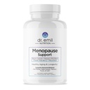 DR. EMIL NUTRITION Menopauza Suplementy dla kobiet - Wieloobjawowa menopauza ulga dla gorących błysków, nocnych potów i huśtawek nastrojów - Menopauza Support Pills with Black Cohosh - 30 Day Supply