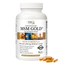 NWC Naturals MSM Gold - systemowy suplement enzymatyczny z Turmeric, Tomato Lycopene & BioPerine dla Wchłanianie składników odżywczych - Joint & Support Muscle - 150 Kapsułki przeciwutleniające bogaty wegetarianin
