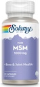 SOLARAY Pure MSM kapsułki, 1000 mg, 60