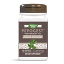 Nature 's Way Pepogest Enteric- Coated Peppermint Oil, Comfort żołądkowo-jelitowy, 60 Count (Pack of 2)