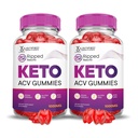 Uzasadnione laboratoria (2 opakowania z rozszczepionymi wynikami Keto ACV Gummies Advanced Formula 1000MG Rozszczepione wyniki z dodatkiem Granatu Sok z buraków w proszku B12 Vegan Non GMO 120 Gummys