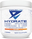 EndurElite Hydrate Elite - Proszek elektrolitowy - Instant Hydration & Electrolytes for Endurance Sports - Hydration Powder Mix - Pomarańcza - 31 Służenia