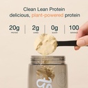 Nuzest - Proszek z protein grochowych - Białko o czystej barwie, Proszek z protein roślinnych Premium, Bezmleczny, Bez glutenu, Bez GMO, Wstrząs proteinowy, Bogata Czekolada, 100 Słupki, 5,5 l