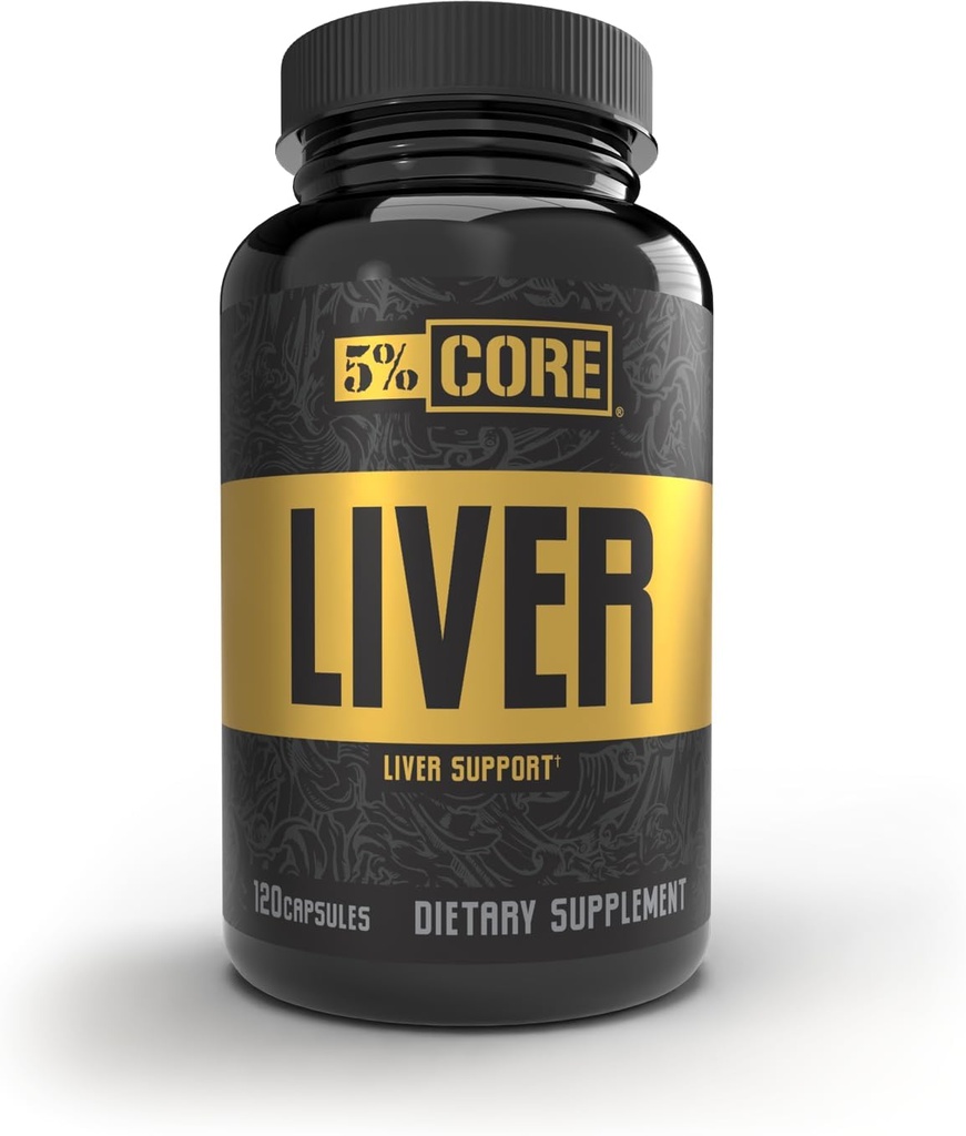 5% rdzeniowe wsparcie dla wątroby 124; NAC (N- Acetyl L- Cysteine) 1000mg, Milk Thistle 750mg, L- Glutathione 300mg Equipment 124; Liver Cleanse Detox & Repair Supplement (30 kapsułki)