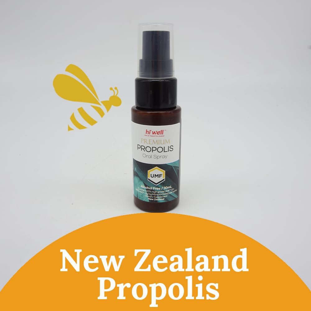 (Opakowanie 3) Hi Well Premium Propolis MGO 830 + Spray doustny 30ml
