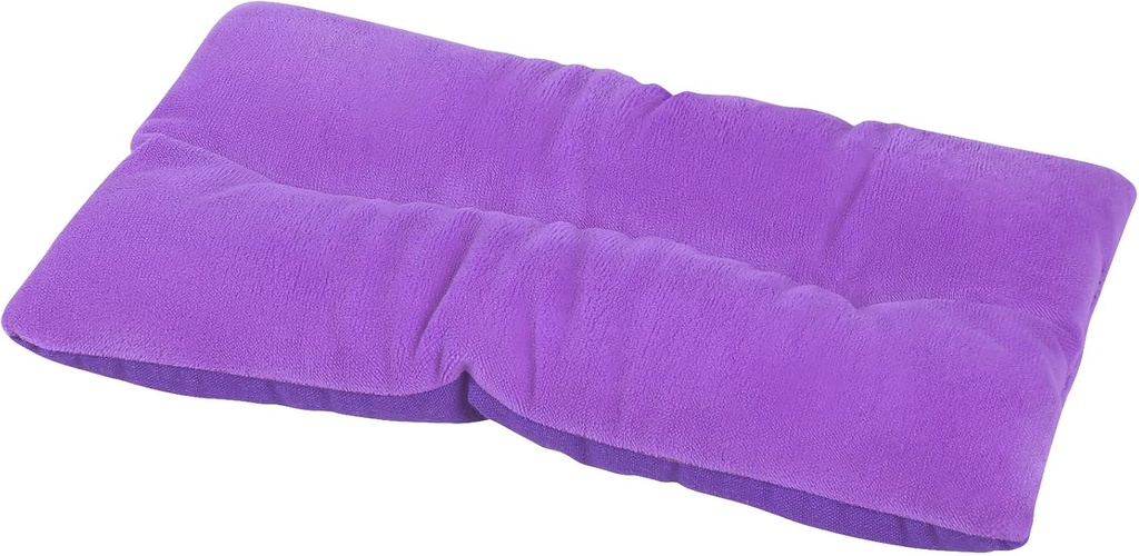 Kuchenka mikrofalowa Atsuwell Ogrzewanie Pad, 6 x 11 Ogrzewanie Pad Microwavable dla Krampy, Żołądek, Kolano, Mięśnie, Łączniki, Moist Rice Heading Pad dla ciepłej kompresji, Fioletowy