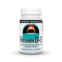 Źródło Naturals Witamina D-3 Bioaktywna postać dla kości i zdrowia immunologicznego * 5000 j. m. - 60 kapsułek