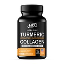 Kurkumina Turmerowa 95% Ekstrakt i Kolagen Kapsułki - NEM Promotes Knee Comfort & Elastyczność - Eggshell Membrane w Naturalnie Okrężnica Glukozamina Chondroitin Hyaluronic Acid - Made in USA