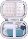 Aenllosi Hard Carring Case kompatybilny z Asthma Inhaler