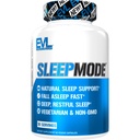 Evlution Nutrition Herbal Complex Sleep Suplementy dla dorosłych Delikatny Sen Wsparcie dla dorosłych Melatonina Tabletki z Valerian L- Triptophan Lemon Balm i więcej - Restful Calm kapsułki - 30 Służenia