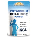 Źródło Nutrition Potasu Chlorek Proszek - Wspiera Nawadnianie i Poziomy Płynu, Salt Stołowy Zastępca, Doskonałe Źródło potasu - Suplement KCL (8 oz.)