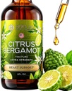 Citrus Bergamot Drops 2 fl oz - Made in USA - Natural Antioksydant Support, Heart & Metabolic Wellness Supplement - Bergamot Extract