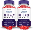 (2 opakowania) Ketocalm Nutrition Keto ACV Gummies Advanced Formula 1000MG Keto Calm Nutrition Keto Gummies Jabłko Cydr Cydr Sok winogronowy Sok gronowy B12 Vegan Non GMO 120 Gummys