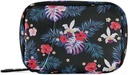 Pigułka Organizator Palm Liści kwiaty Pigułka 7 dzień Pigułka Case Bag Travel Pill Organizer Bag z Zipper przenośny tygodniowy Case Compact Rozmiar dla posiadacza suplementu witaminy