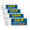 Advil Pain Reliever and Fever Reducer, Pain Relief Medicine with Ibuprofen 200mg for Headhead, Backache, Menstrual Pain and Joint Pain Relief - 10 Tabletki powlekane (opakowanie po 4)