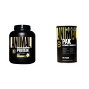 Animal Whey Isolate Whey Protein Powder - Isolate Loaded for Post Workout and Recovery & Pak - Wygodne All-in- One witaminy i suplement Pack
