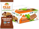 PROBAR - Peak Bar, Masło orzechowe Czekoladowe Bary, 4 g Białko, Nie-GMO, Bez glutenu (Opakowanie 12)