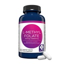 MD Life L- Methylfolate 12,5 mg Supplement - Active L Methylfolate Supplement - 60 kapsułki - L- Methylfolate 12,5 mg - Maximum potency MTHFR W / Esential Amino Acids