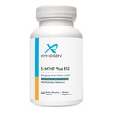 XYMOGEN 5- MTHF Plus B12 - Aktywny biologicznie folian + metylowy B12 (metylokobalamina) do wspierania metylacji i zdrowia układu nerwowego - Greater-Desting Cherry Flavor (60 tabletek rozpuszczalnych Quick-)