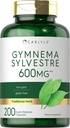 Carlyle Gymnema Sylvestre Kapsułki 124; 600mg 124; 200 Hrabia 124; Non- GMO i Gluten suplement wolny